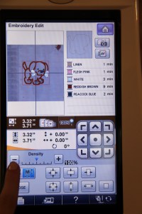 How to re-size a design smaller than 60% on a Ellisimo