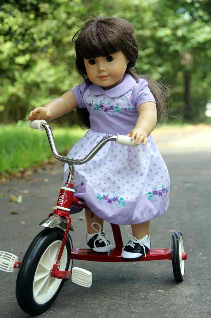 Fun in the wagon! - a 18" doll adventure by stitching with Elli