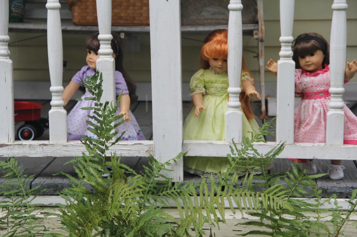 What to do on a rainy day? - a 18" doll adventure by stitching with Elli