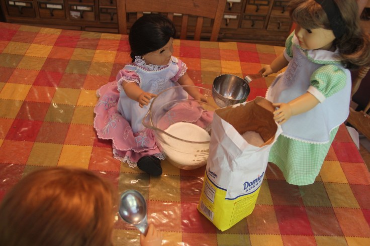 The Dolls make strawberry jam!- a 18" doll adventure by stitching with Elli