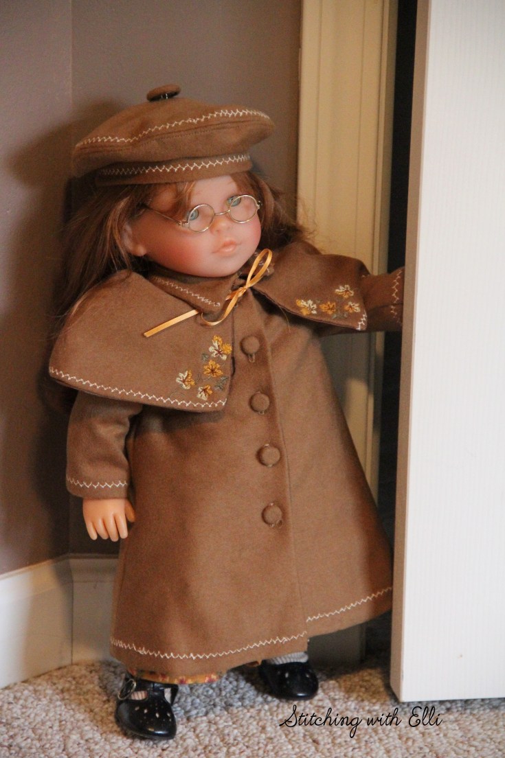 Ellen is ready for Winter- a 18" doll adventure by Stitching with Elli