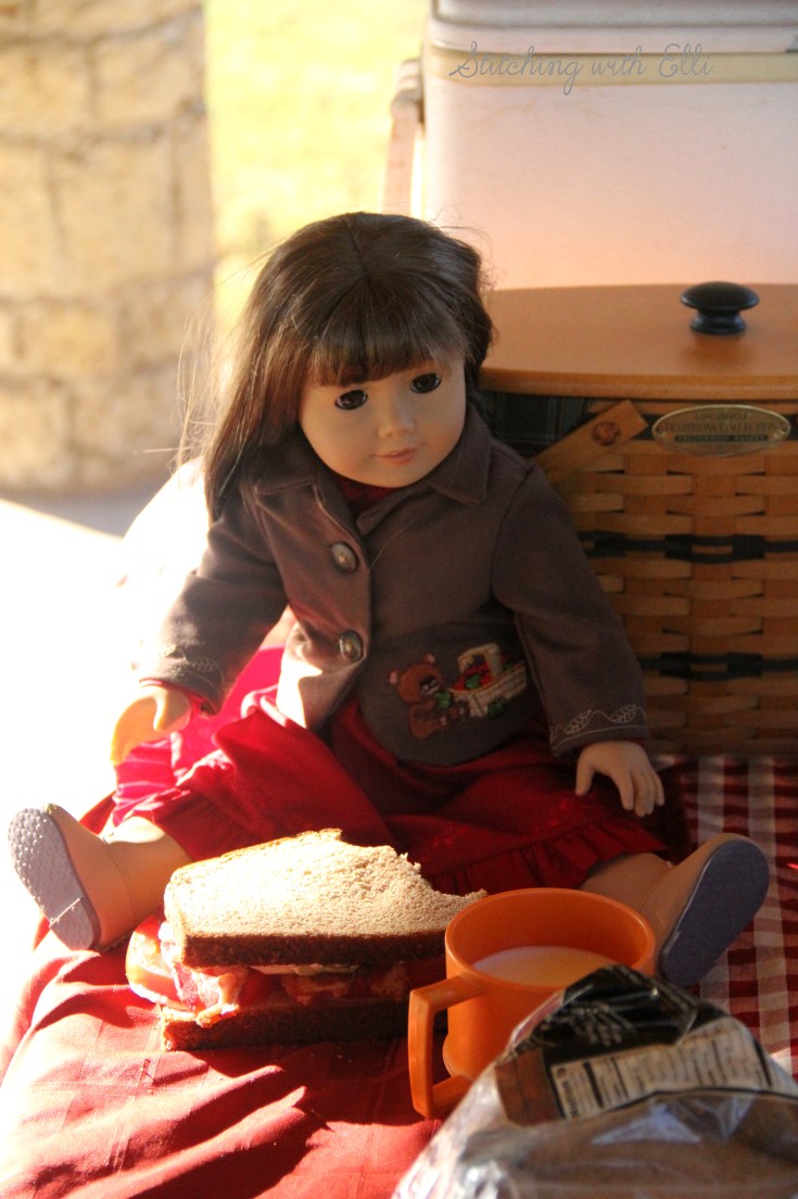 A picninc in Cameron park- a 18" doll photostory by Stitching with Elli