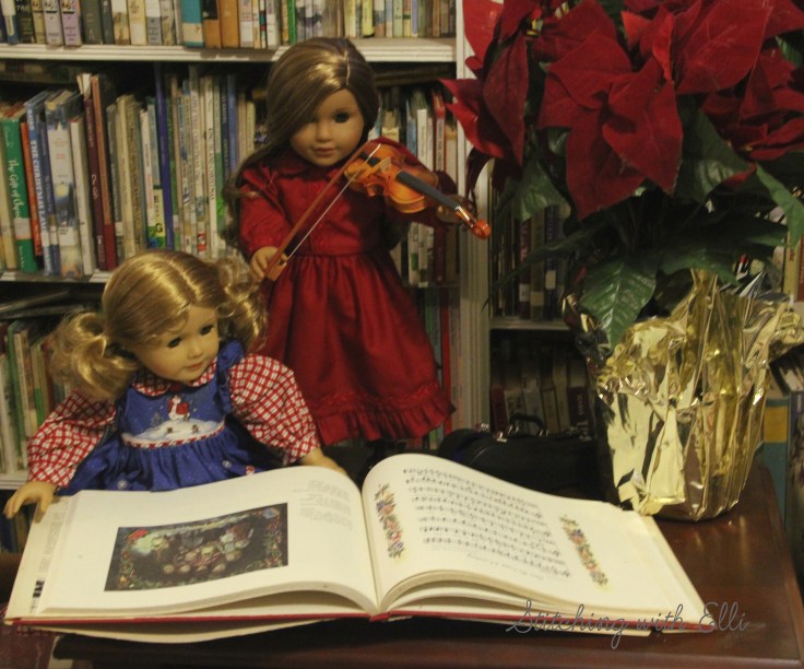 Christmas carols are a big part of Christmas!- by Stitching with Elli