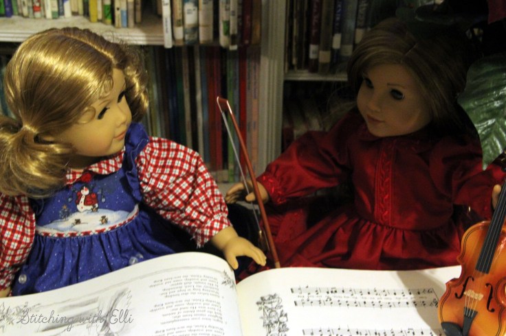 Christmas carols are a big part of Christmas!- by Stitching with Elli