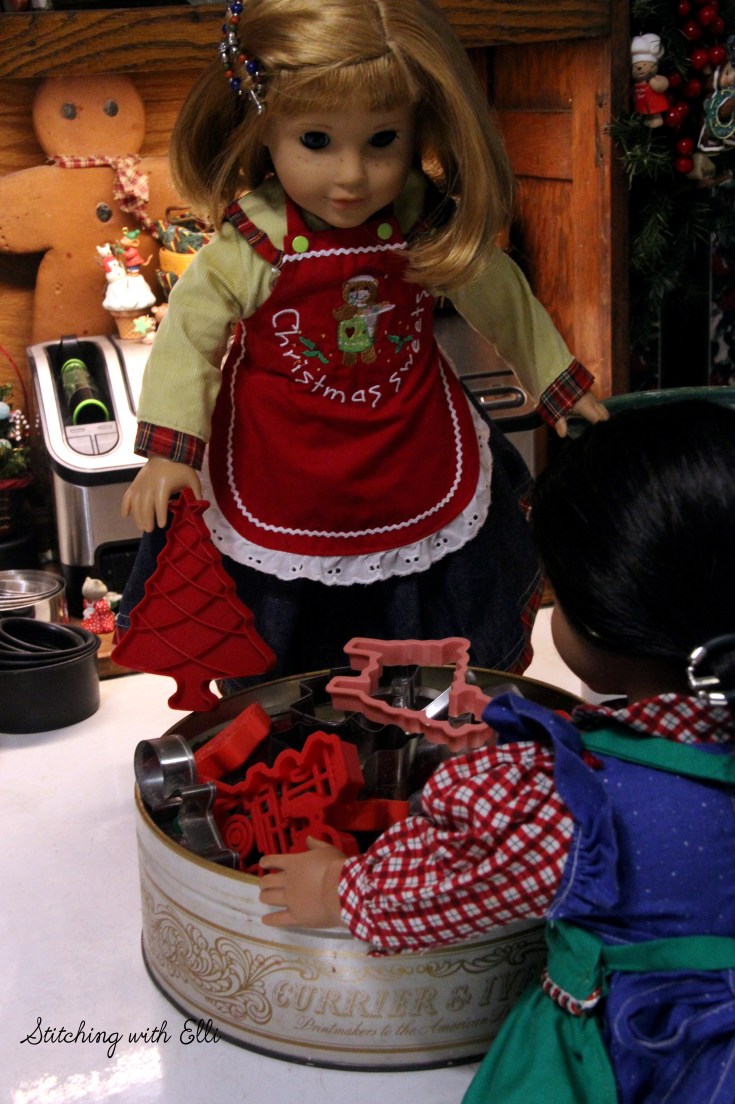 Time to make Cutout cookies!- American girl Christmas story by Stitching with Elli
