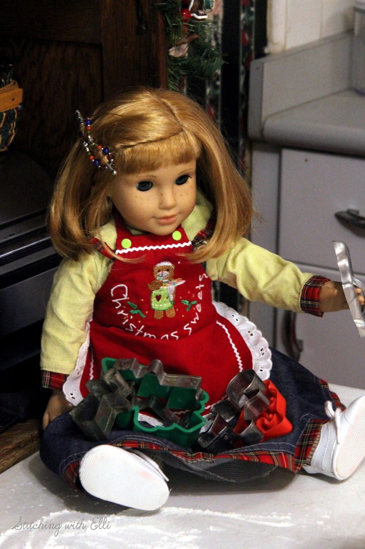 Time to make Cutout cookies!- American girl Christmas story by Stitching with Elli