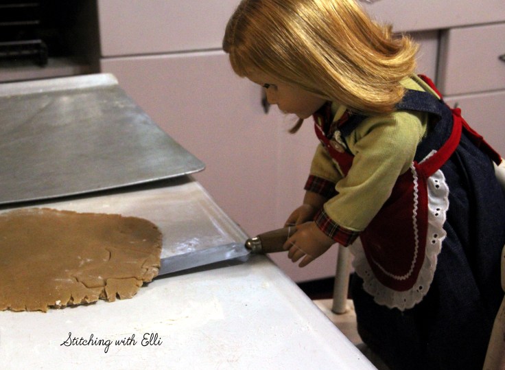 Time to make Cutout cookies!- American girl Christmas story by Stitching with Elli