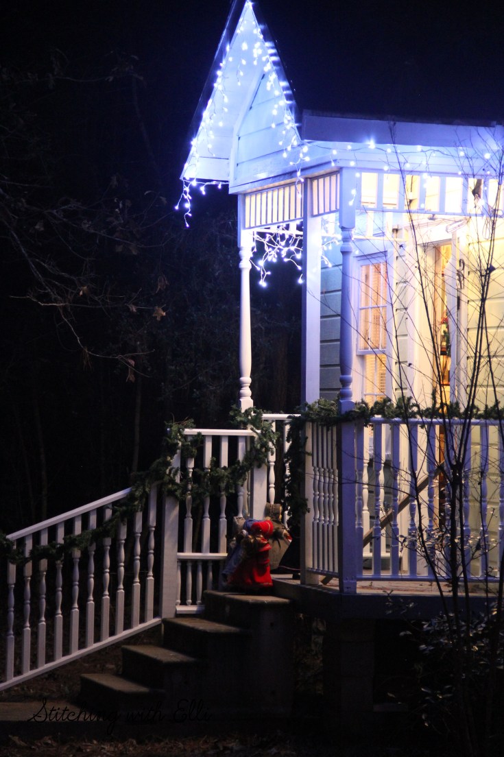 Christmas Carolling with the American Girl Dolls- by Stitching with Elli