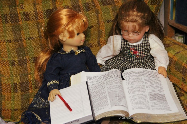 Making big plans for Christmas eve- by Stitching with Elli