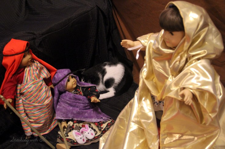 Angel's Appear to the Shepherd's- by Stitching with Elli