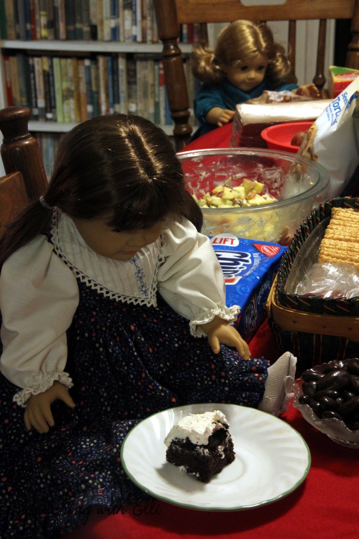 The American Girl's celebrate New years eve- by Stitching with Elli