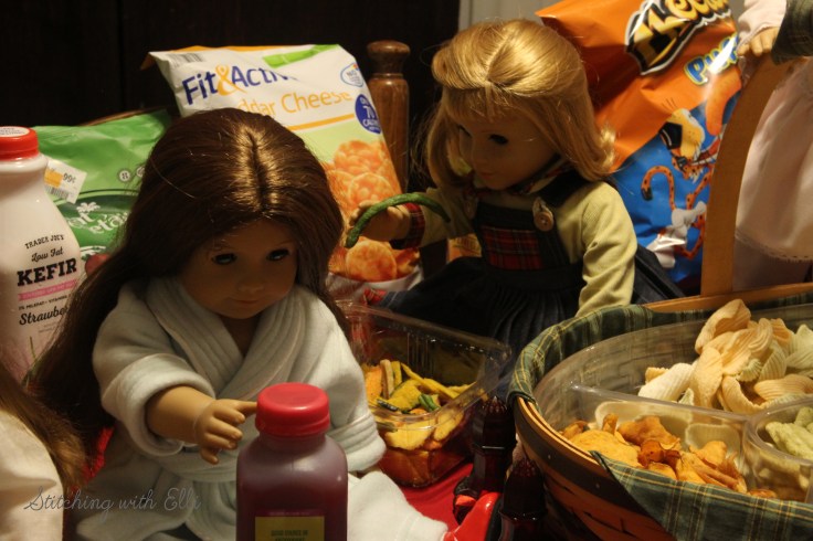 The American Girl's celebrate New years eve- by Stitching with Elli