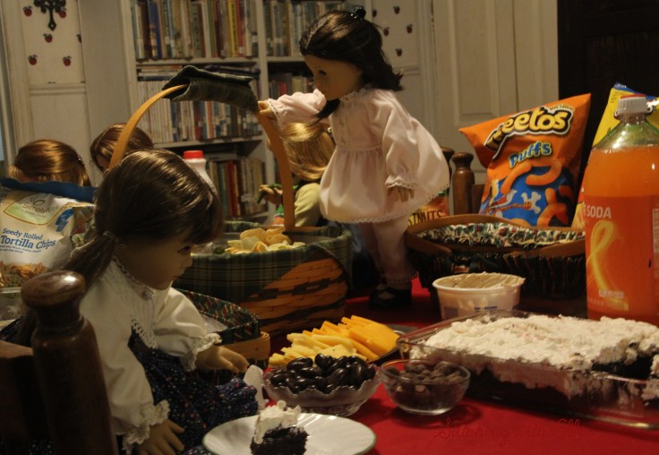 The American Girl's celebrate New years eve- by Stitching with Elli