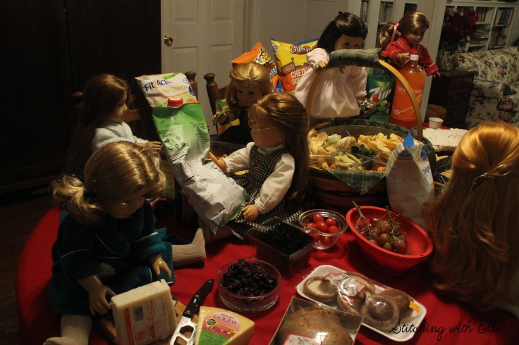 The American Girl's celebrate New years eve- by Stitching with Elli