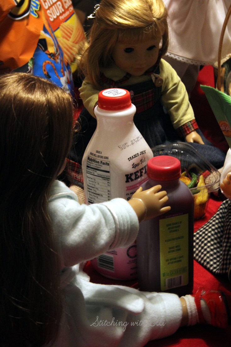 The American Girl's celebrate New years eve- by Stitching with Elli