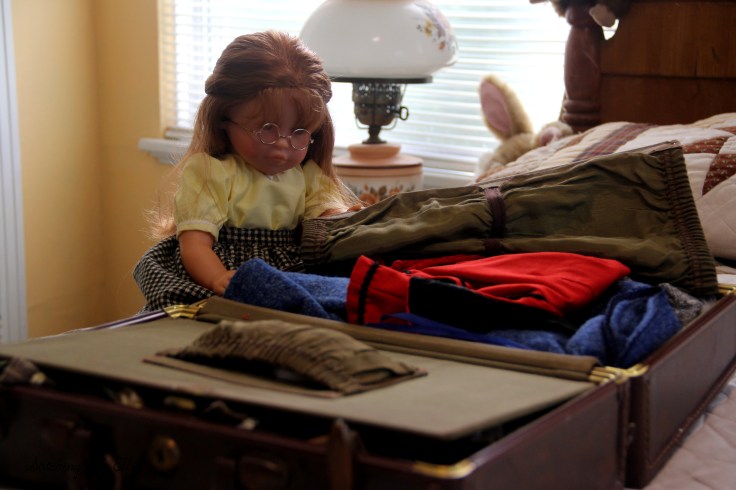 Ellen is packing for a trip!