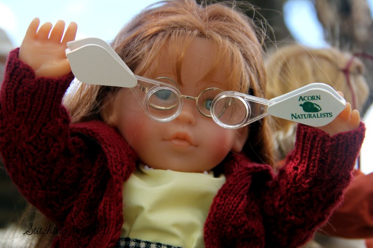 Nellie and Ellen hike in Guadelope state park- a 18" doll adventure www.stitchingwithelli.com